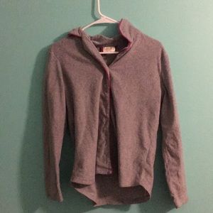 Pajama button up top